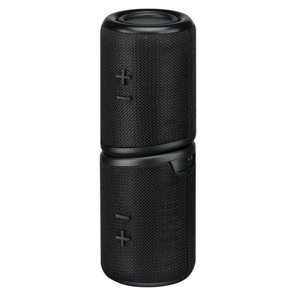 iLive Electronics ISB2133B Portable Dual Magnetic Bluetooth Speakers, Black