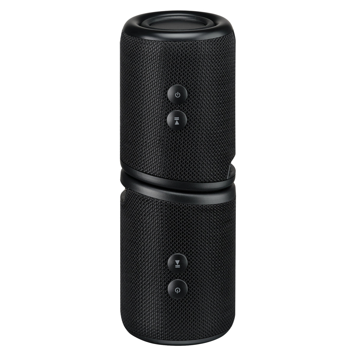 iLive Electronics ISB2133B Portable Dual Magnetic Bluetooth Speakers, Black