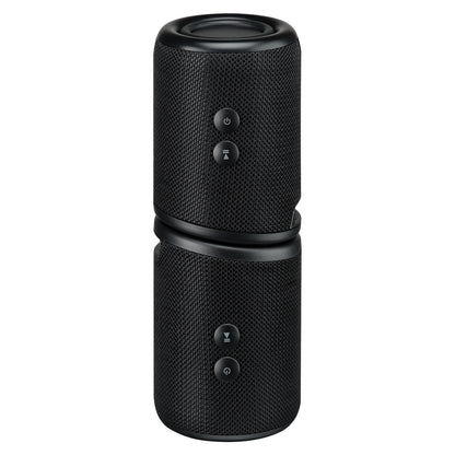 iLive Electronics ISB2133B Portable Dual Magnetic Bluetooth Speakers, Black