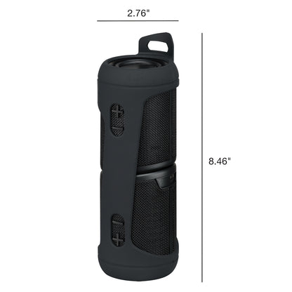 iLive Electronics ISB2133B Portable Dual Magnetic Bluetooth Speakers, Black