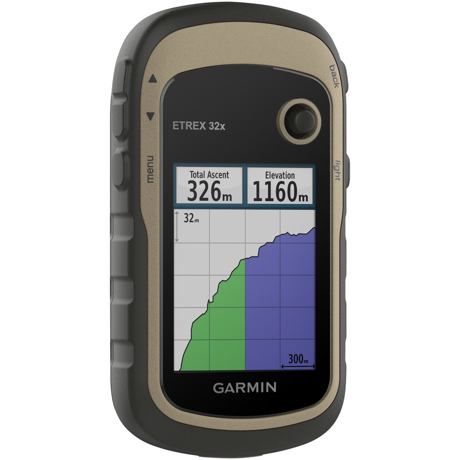 GARMIN eTrex 32x Handheld GPS with 2.2-Inch Sunlight-Readable Color Display and TopoActive Maps