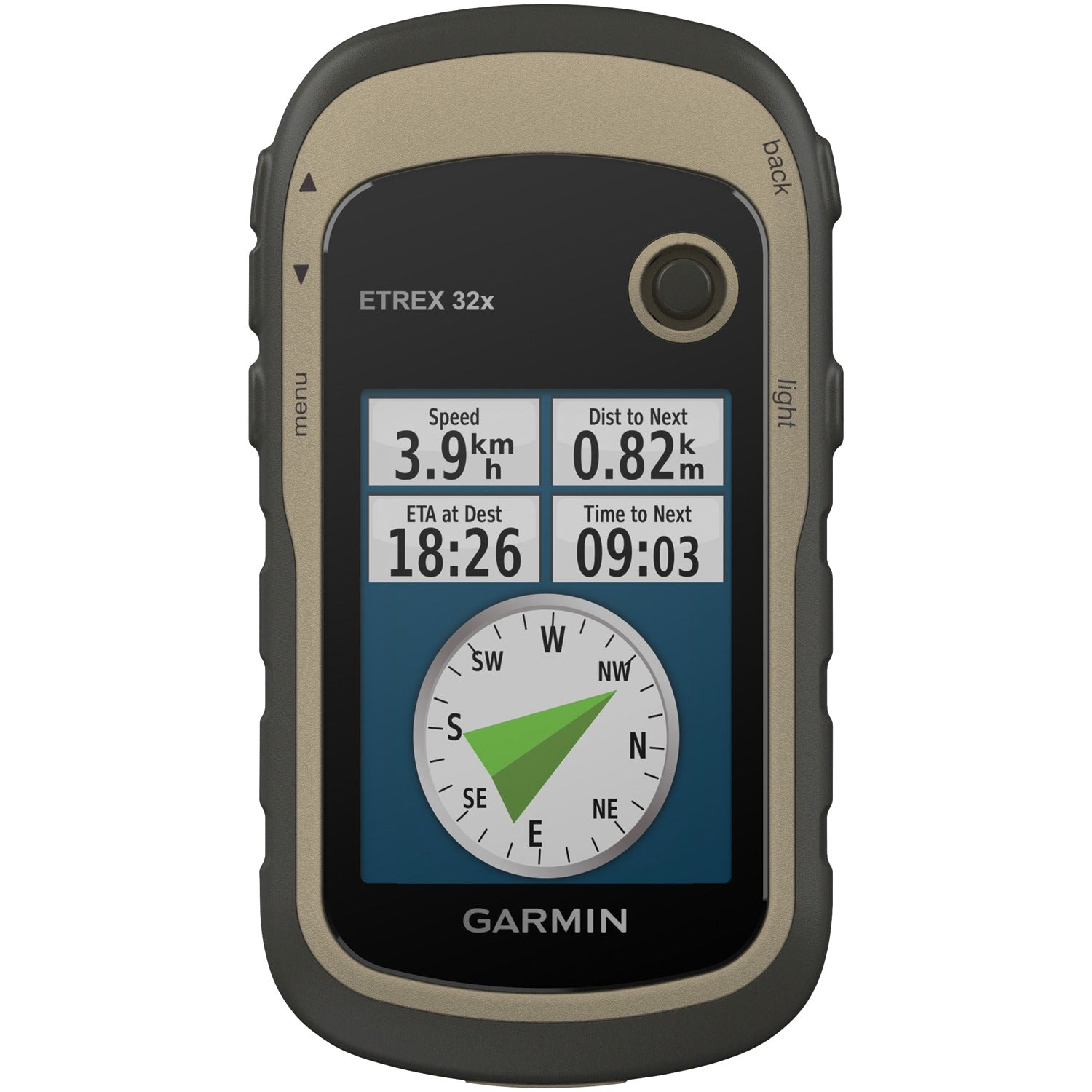 GARMIN eTrex 32x Handheld GPS with 2.2-Inch Sunlight-Readable Color Display and TopoActive Maps