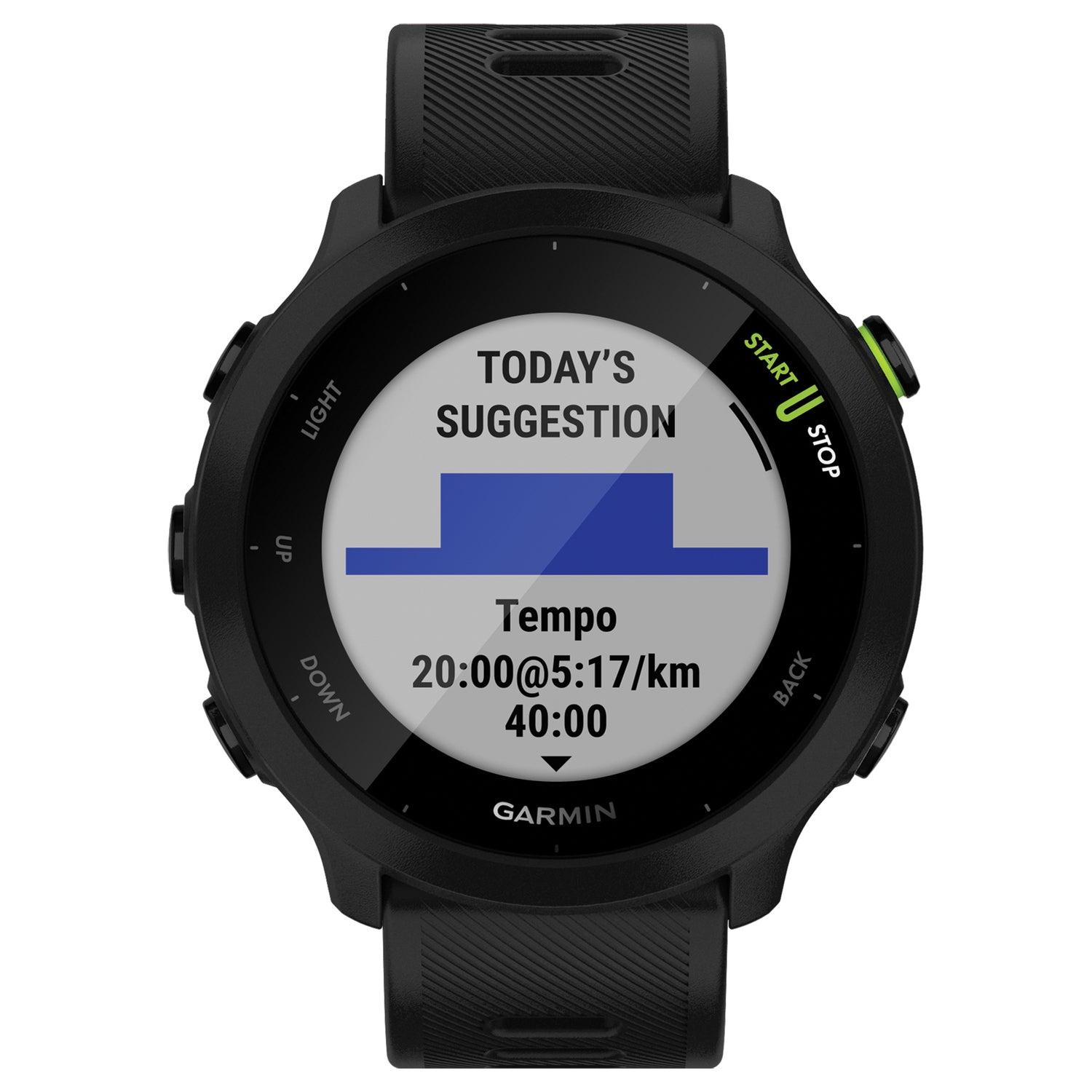 Garmin Forerunner 55 Black GPS Running Watch - Part Number 010-02562-00