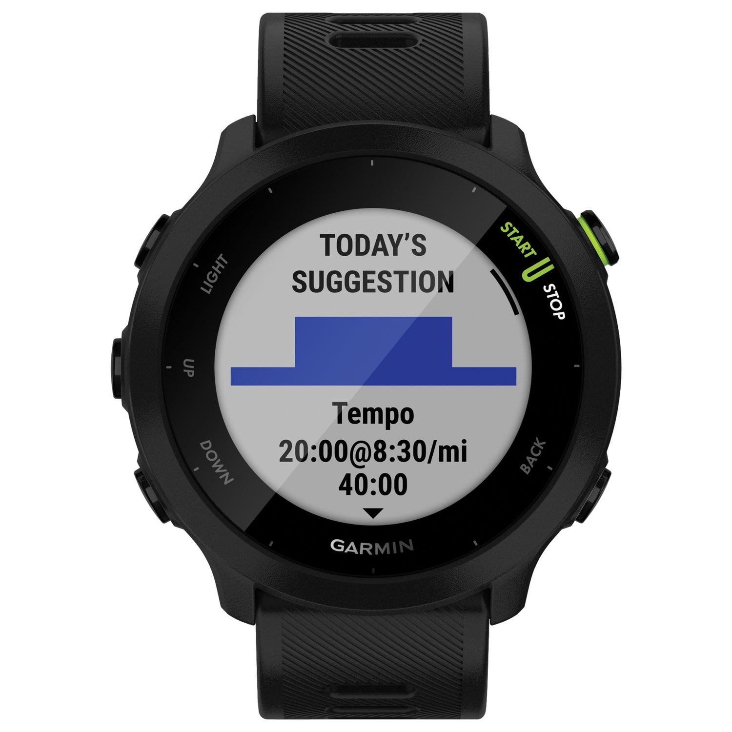Garmin Forerunner 55 Black GPS Running Watch - Part Number 010-02562-00
