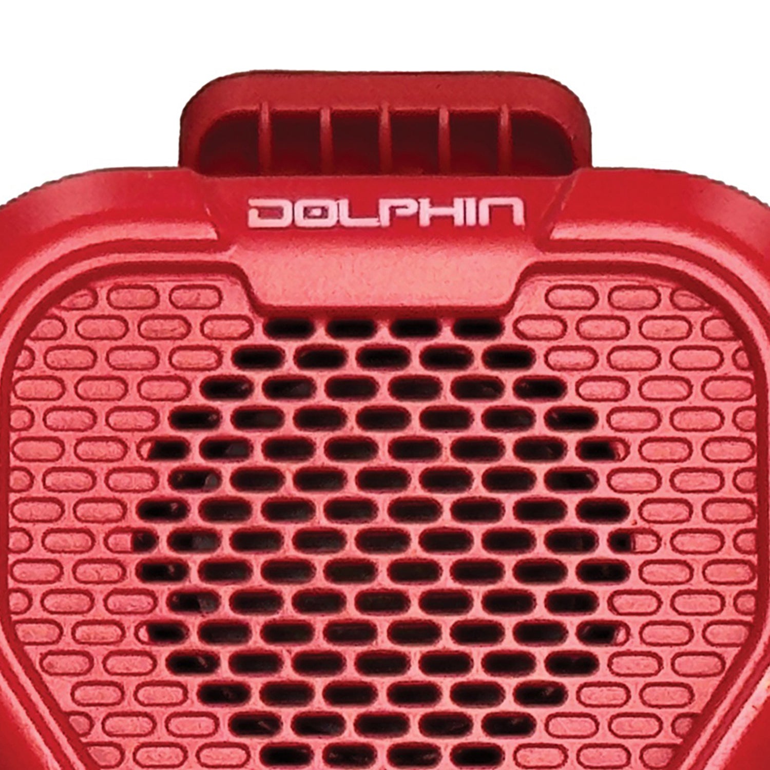 Dolphin Audio CLP-10RED Portable Waterproof Bluetooth Speaker with 3W Power and Magnetic Clip