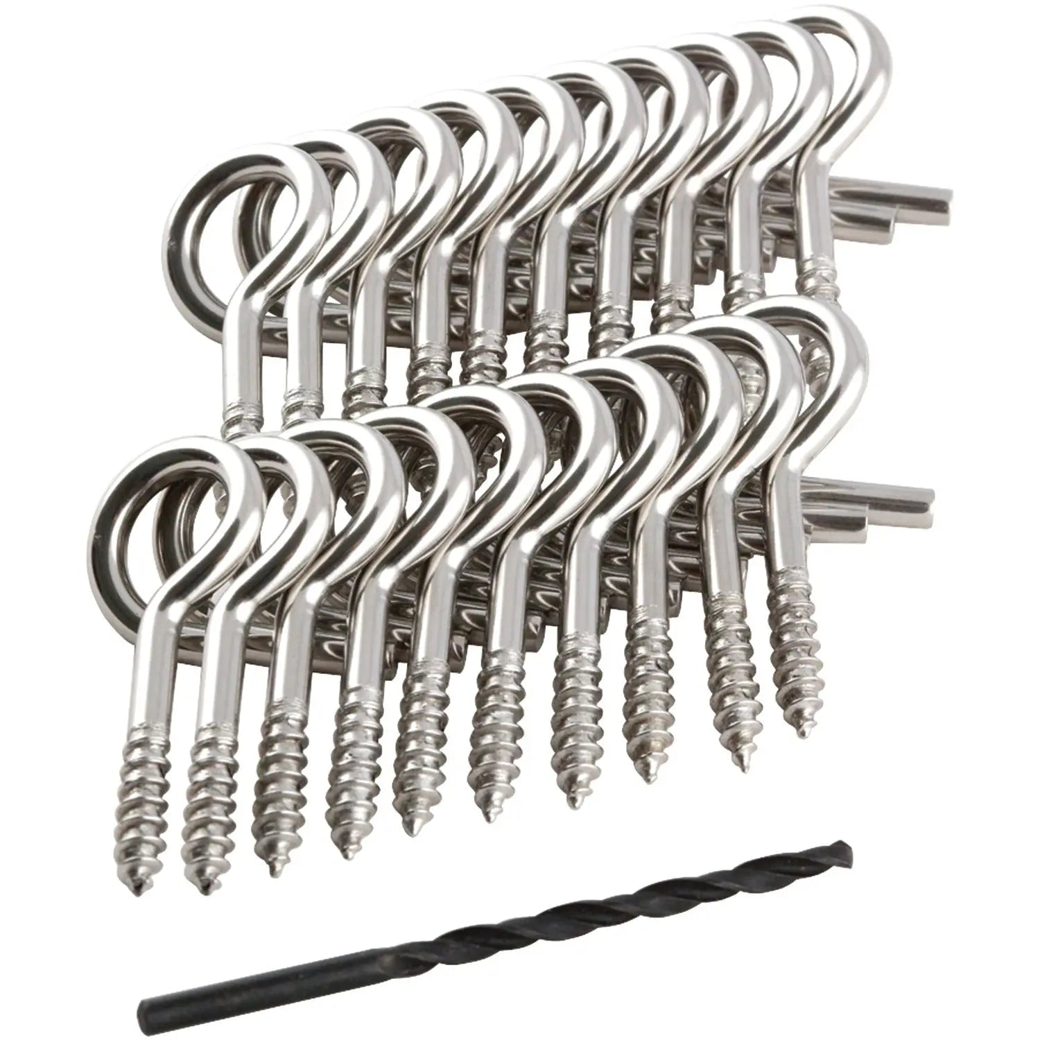 HANGMAN QH-20 Hang Hangers, 20 Pack - Rust-Resistant, Sharp-Threaded Design for Secure Outdoor Item Installation