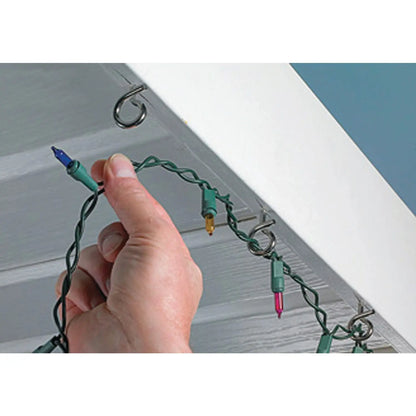 HANGMAN QH-20 Hang Hangers, 20 Pack - Rust-Resistant, Sharp-Threaded Design for Secure Outdoor Item Installation