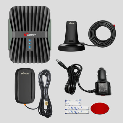 HIBOOST(R) MobileLink Commuter Signal Booster with Magnetic Antenna – Part C30B-5S-BTW