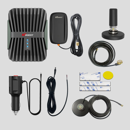 HIBOOST(R) FleetLink Flex C30F-5S-BTW Vehicle Signal Booster Kit for Fleet and Commercial Use