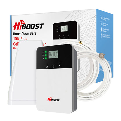 Hobaoost(R) 10K Plus Cell Phone Signal Booster with Indoor Antenna and App Monitoring