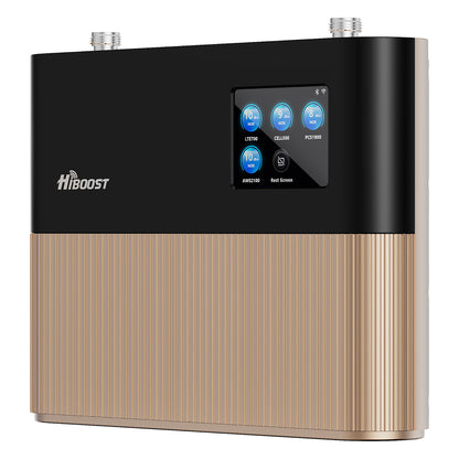HIBOOST(R) COMMLINK 10K Cellular Signal Booster with External Antenna and LCD Touchscreen
