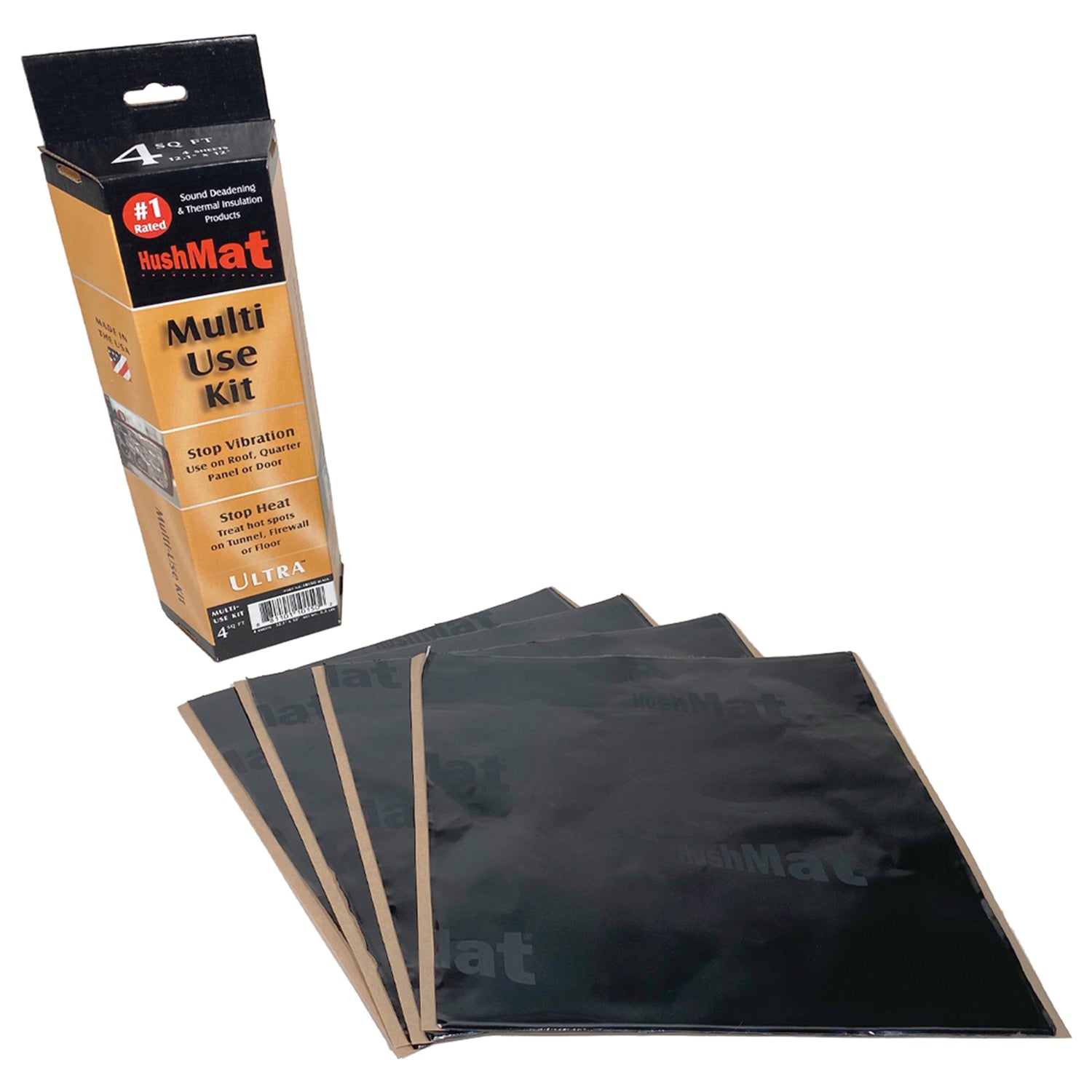 HUSHMAT(R) 3.7 sq ft Sound Deadening Kit (Part Number 10150)