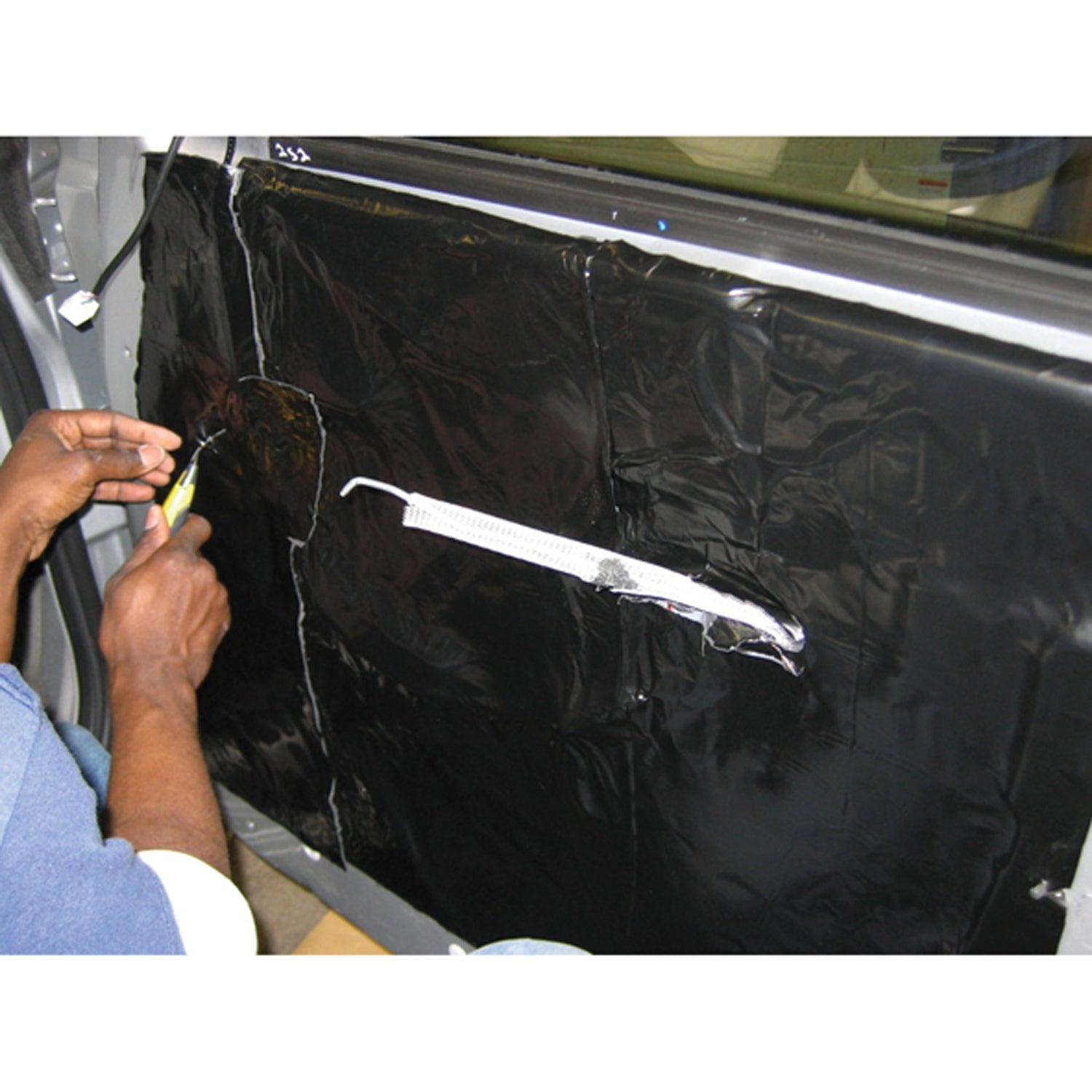 HUSHMAT 10200 Door Deadening Kit – 10 sq ft, Sound and Thermal Insulation for Automotive Applications
