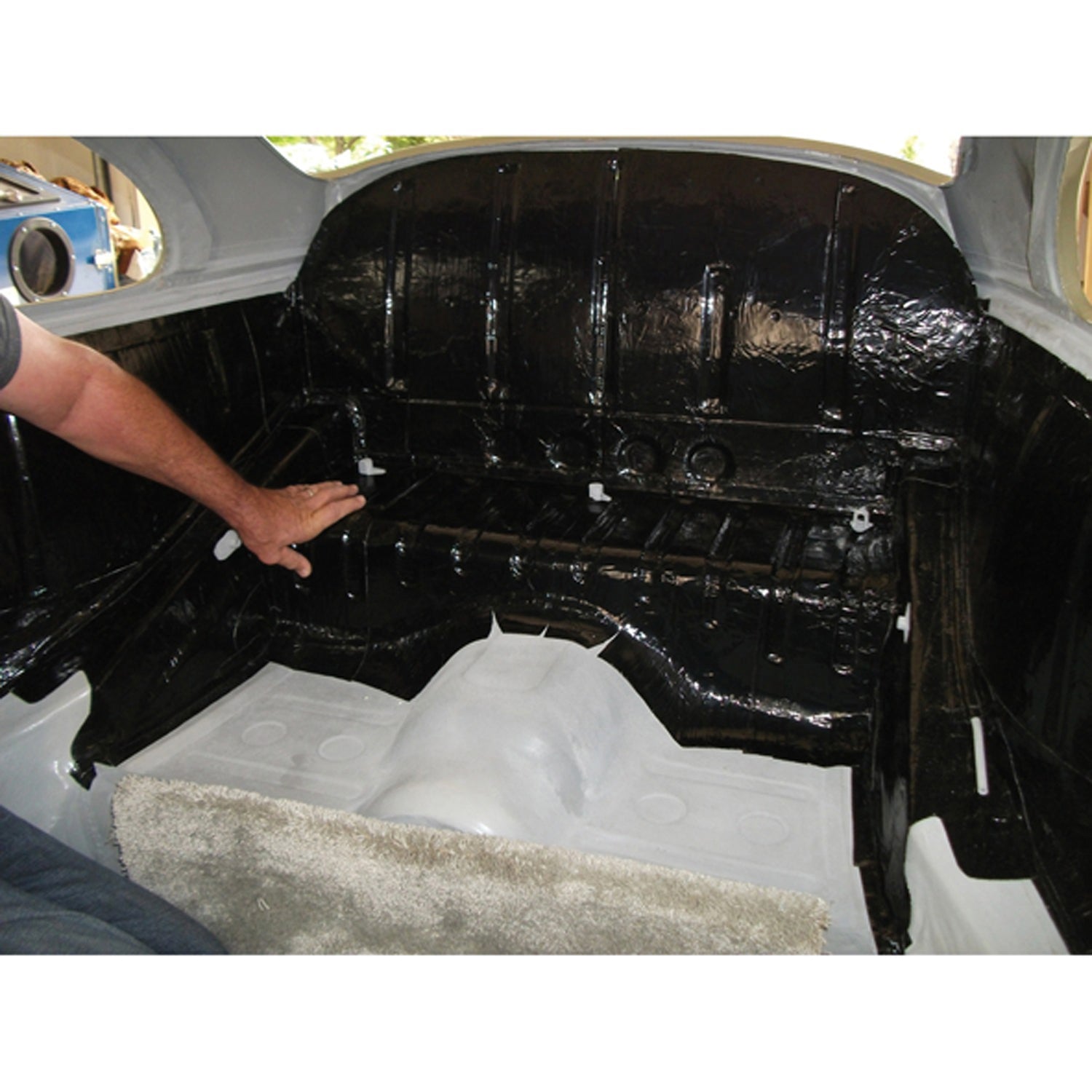 HushMat 10800 Black Sound Deadening and Insulation Kit, 36 Sq. Ft.
