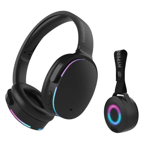 AED LT UP SPK&HDPHN BLK
