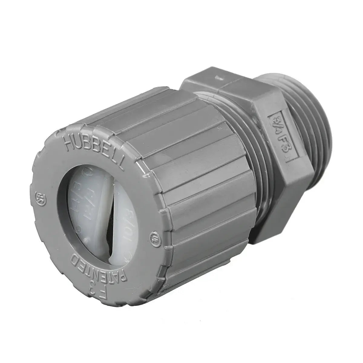 Hubbell Wiring UFC0003CR Cord Connector – 3/4 Inch NPT Underground Feeder Connector