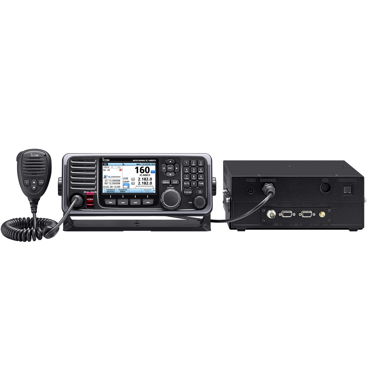 Icom M803 21 USA Marine SSB MF/HF Transceiver