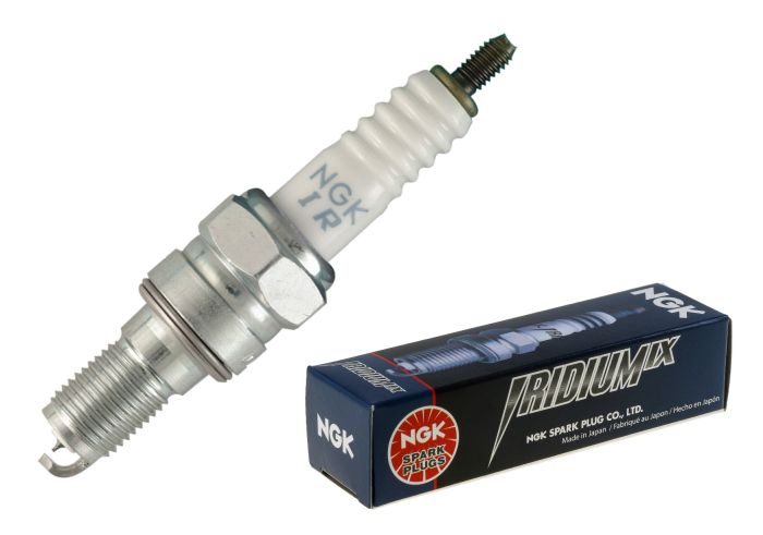 NGK IMR9E-9HES Laser Iridium Spark Plug with 12.7mm Thread - Part Number 7556