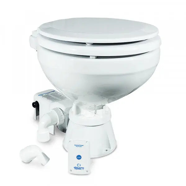 Albin Standard Electric Compact Toilet 12V - Space-Saving Marine & RV Solution