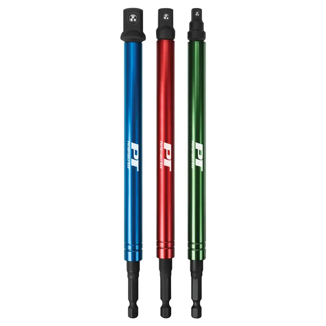 Perform Tool W9036 3-Piece 8-foot Socket Adapter Set for Heavy-Duty Applications