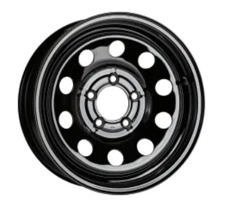 TASKMASTER 5BDX1CHDBX Steel Dual Boxed Wheels - 16x6 and 8x6.5 Black Finish