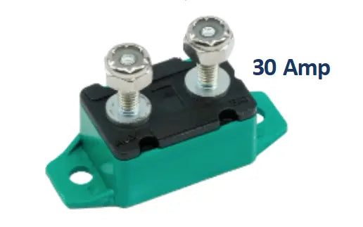 EGIS MOBILE Short Stop Breaker 30 Amp Marine Circuit Breaker (Part #473030)