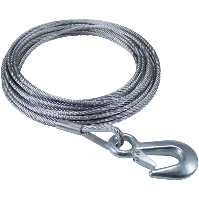 DUTTON 24043 25 ft Winch Cable with 3/16 inch Diameter