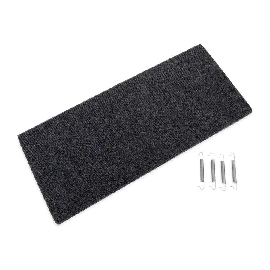 Camco Step Rug XL Grey 23 x 22 inches - Durable Non-Slip Mat for RV and Home by CAMCO
