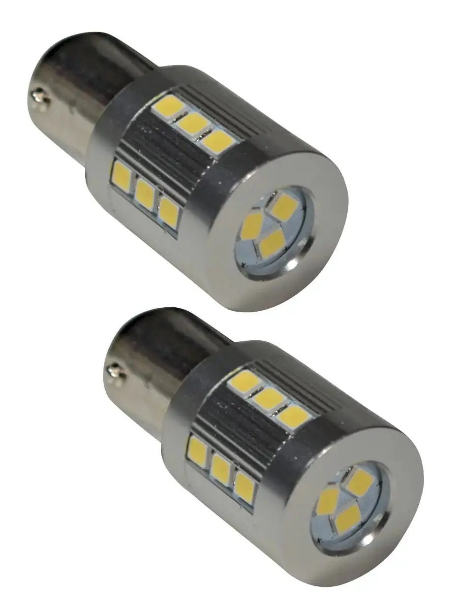 Valterra LLC DG72624VP 2-Pack LED 1157 Bulbs in Blue and White by VALTERRA LLC
