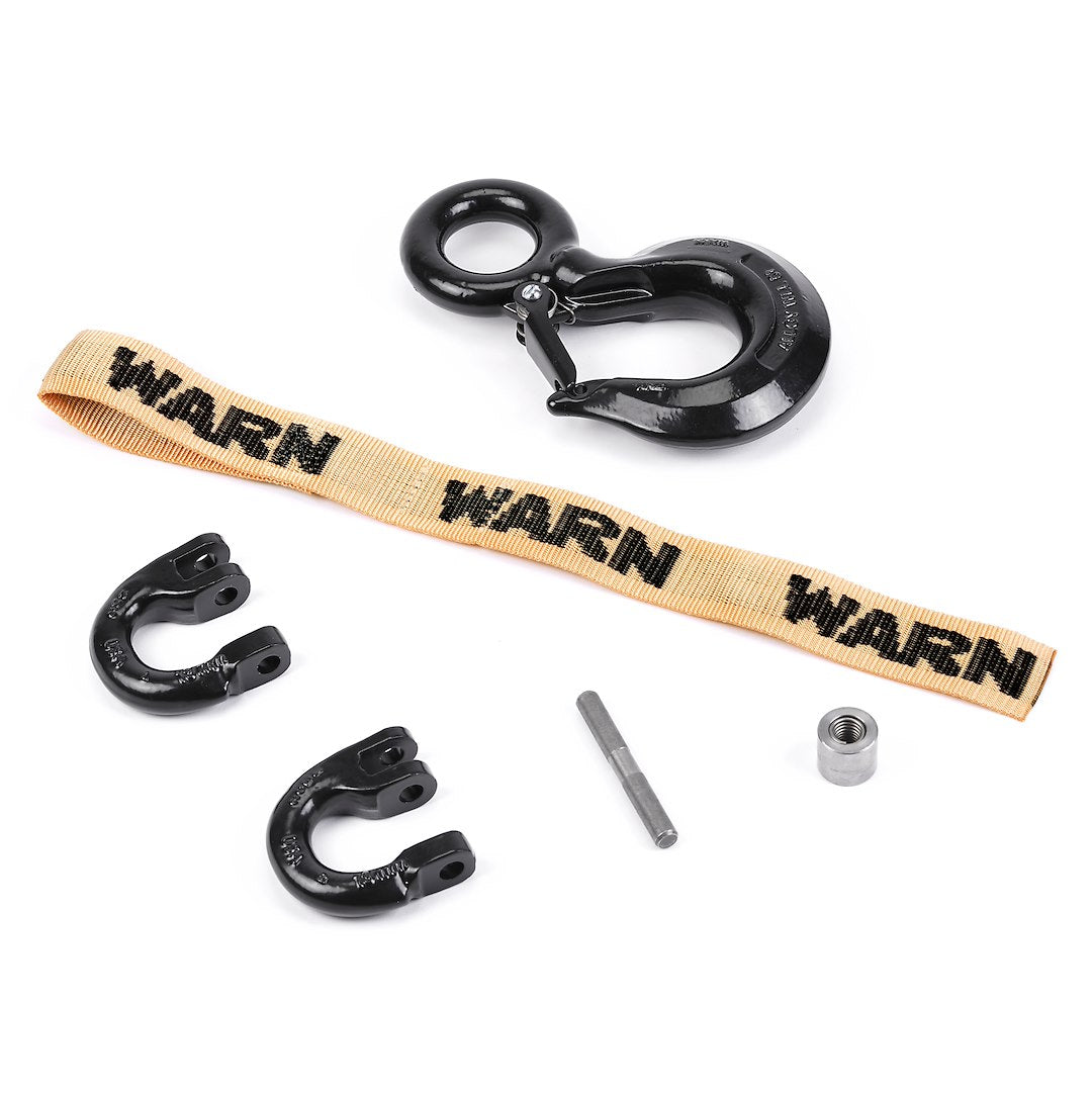 WARN Industries 77681 5-Ton Hook and Coupler for Heavy-Duty Towing