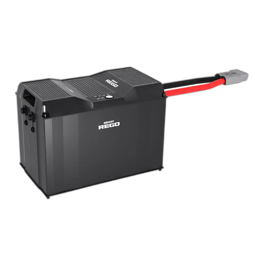 Renogy 12V 400Ah Rego LiFePO4 Battery with Long-lasting Power and Reliability
