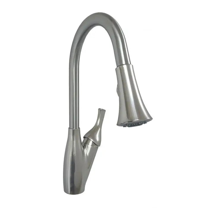 Empire Fauce SL3000NA 8' Metal Single Lever Kitchen Pull-Down Faucet