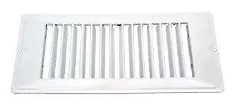AP Products 013631 4 x 8 White Face Plate for Wall Mounting