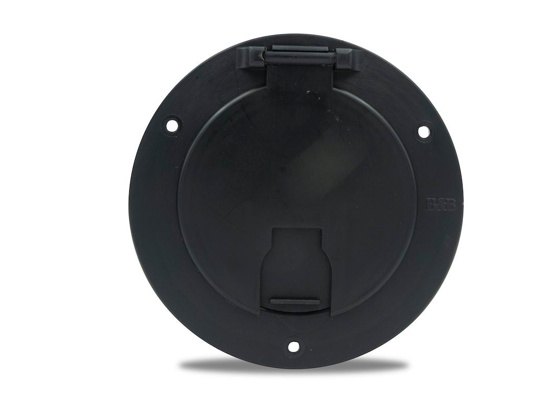 B&B Molders DLX Round Electric Hatch Without Back Plate (Part No. 94332)