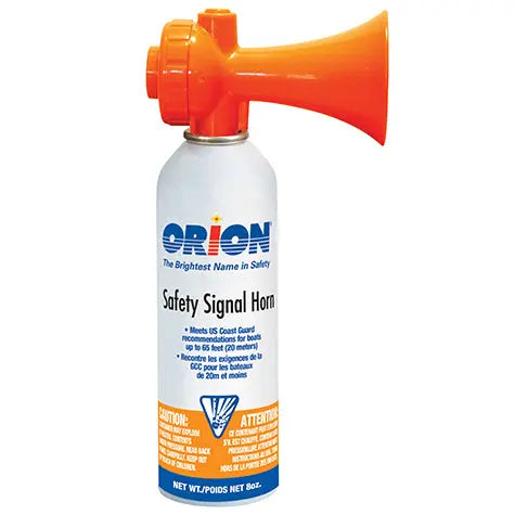 ORION 8 oz Air Horn with Gas HFC152A - Part Number 509