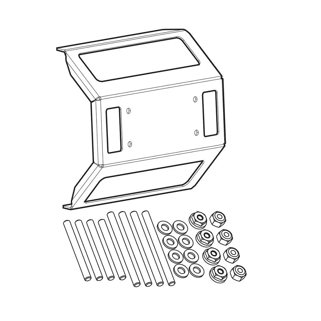 Humminbird Solix 10 In-Dash Mounting Kit – Model 7401731
