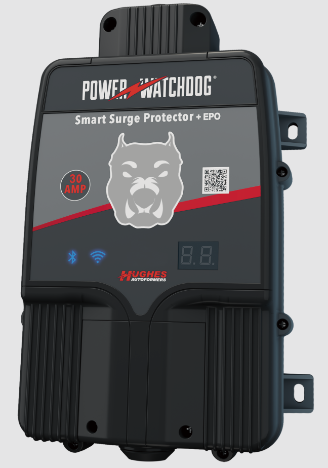 Hughes Auto PWD30EPOHW 30-Amp Spike Power Watchdog EPO with Wi-Fi