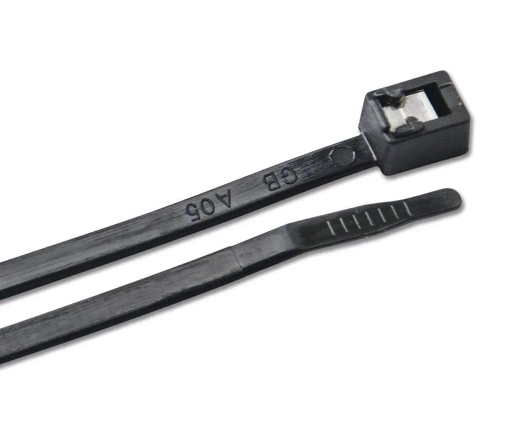 ANCOR 199277 UV Black 8 ft Self-Cut Cable Ties, Pack of 50