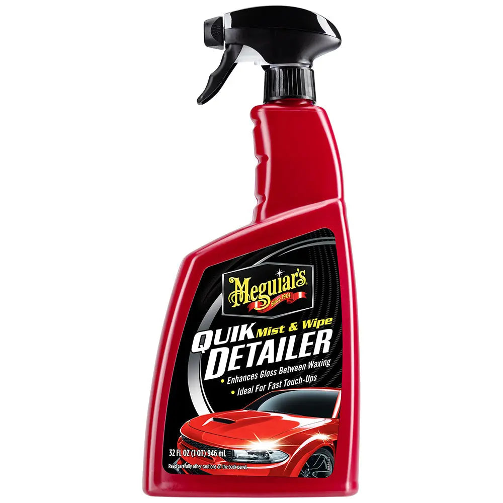 Meguiar's Wax Quik Detailer 32 oz - Fast and Effective Car Detailing Spray