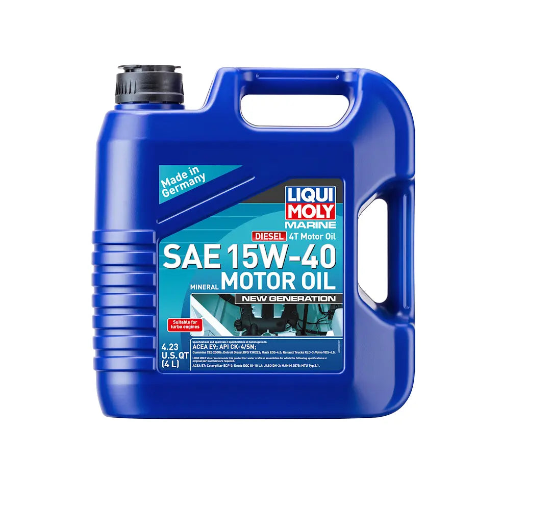 LIQUI MOLY Marine Diesel 4T Motor Oil 15W-40 – High-Performance Marine Engine Oil