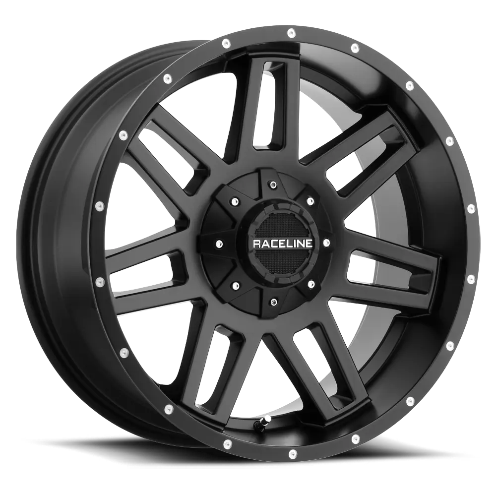 Raceline 931B 16x8 Aluminum Wheel for 5x114.3 and 5x127 Bolt Patterns