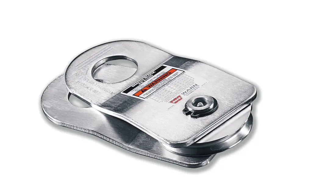 WARN Industries 88899 Heavy-Duty Snatch Block for Off-Road and Industrial Use