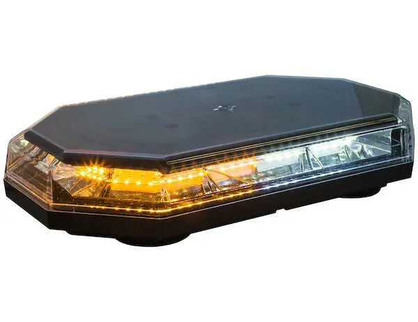 Buyers Products Lightbar Mini LED 12-24 VDC Amber/Clear - Part Number 8891062