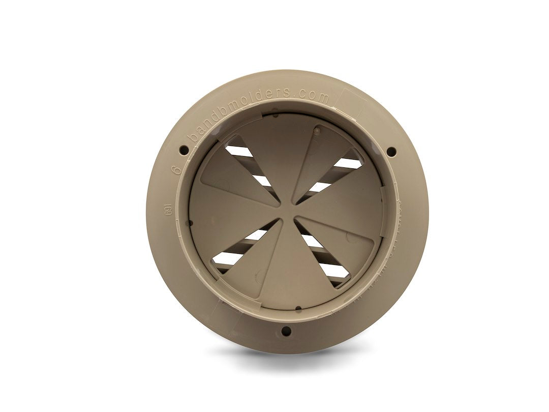 B&B Molders 4' Heat Vent with Damper (Part #94269)