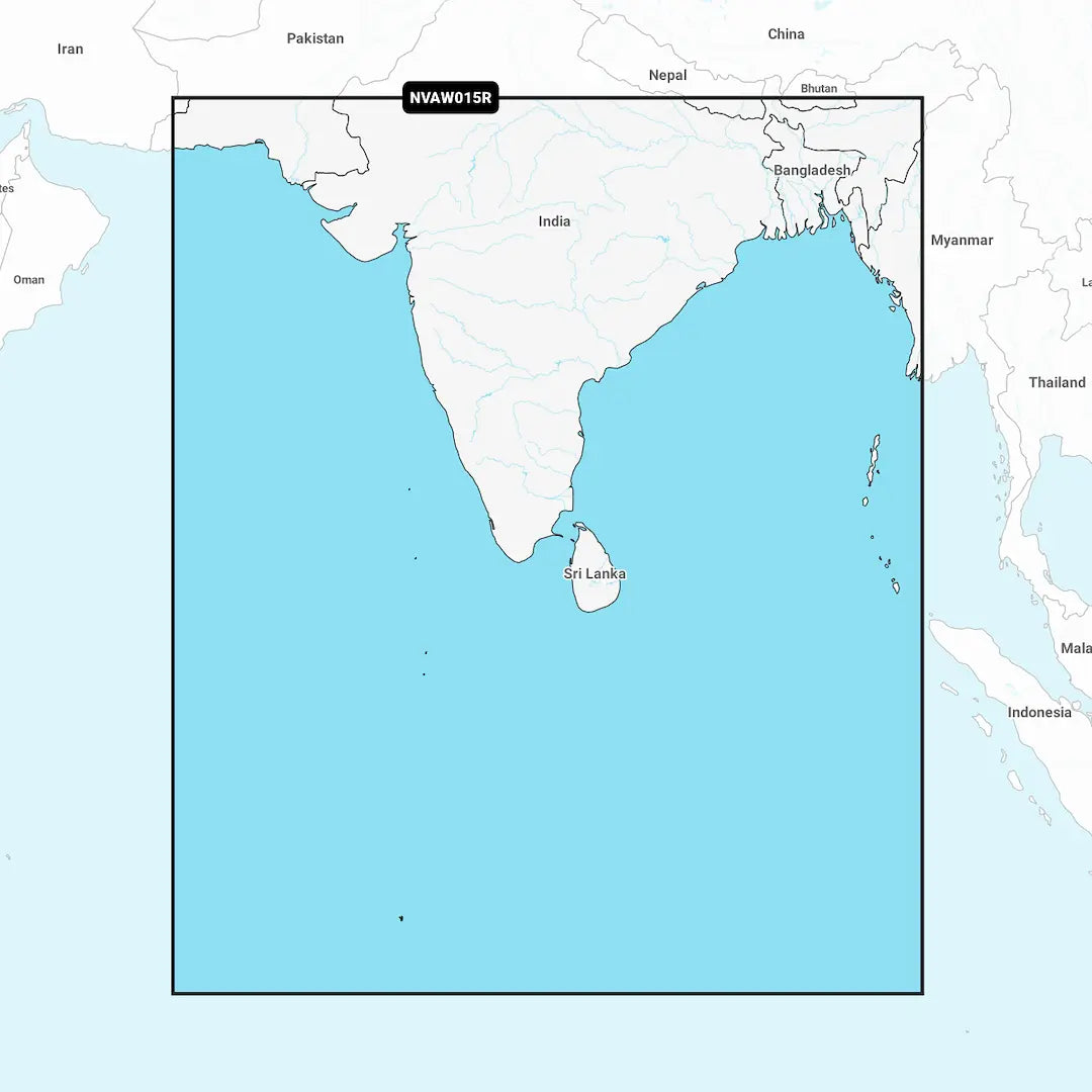 Garmin Carto Indian Subcontinent Navionic (Part Number 010C123000)