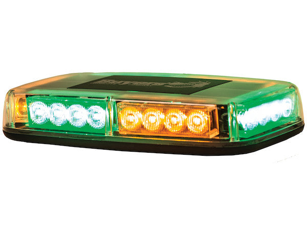 Buyers Products 8891049 24-LED Amber/Green Lightbar, 12-24 VDC