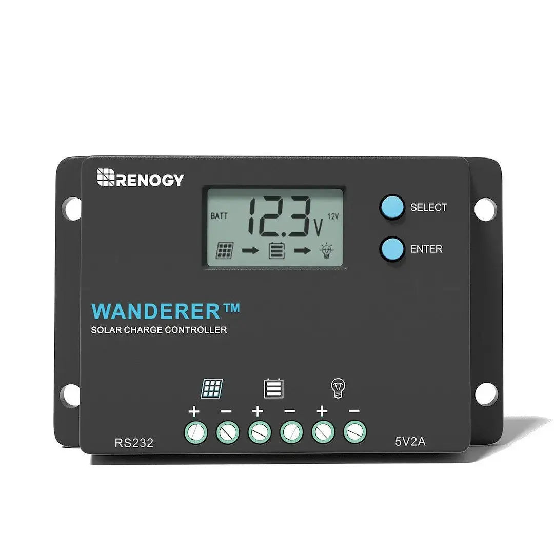 Renogy 10A PWM Charge Controller - Efficient Solar Power Management