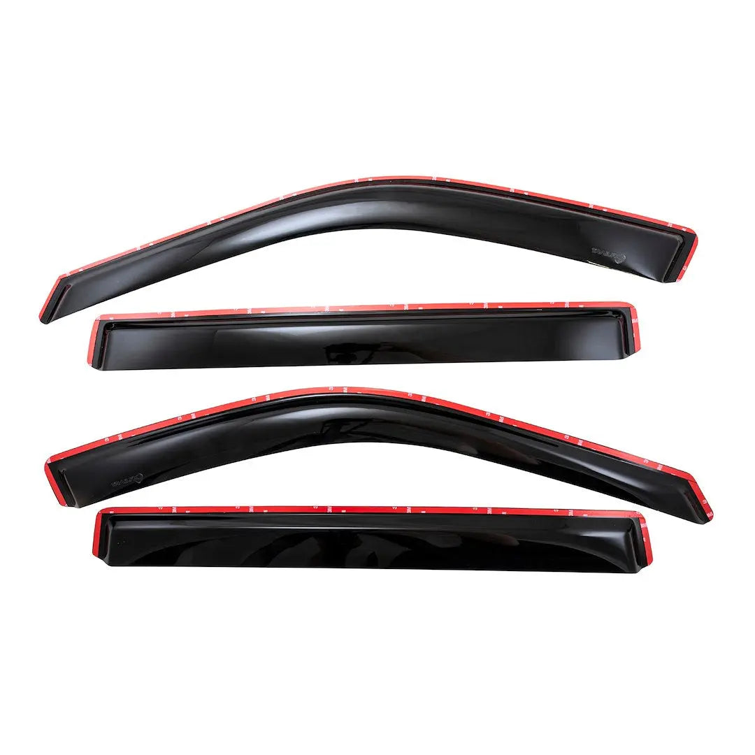 TRAILFX TFX Inchannel Window Vents Smoke 4-Piece for Toyota Tundra (2022-2025)
