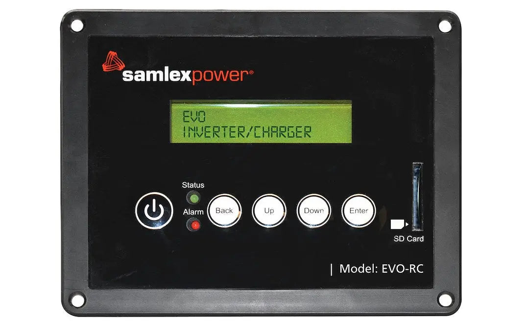 Samlex Amer EVO Series Remote Battery Charger Model EVORC