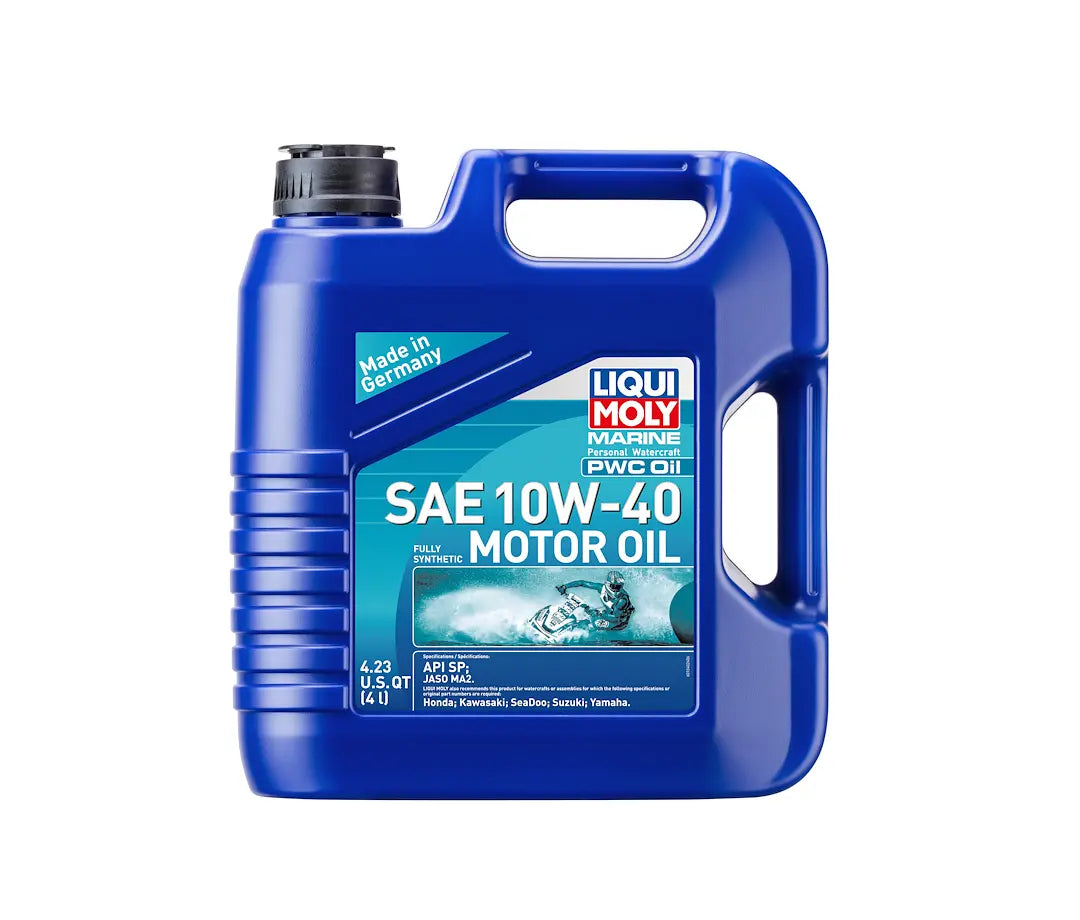 LIQUI MOLY Marine PWC Oil 10W-40, 4L - High-Performance Marine Engine Oil